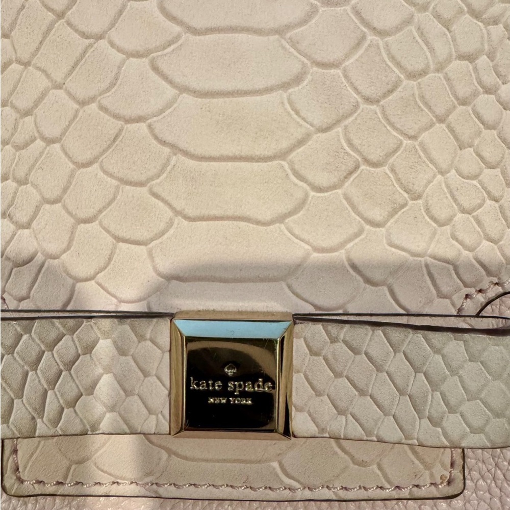 Kate Spade Cream Textured Women's Bag